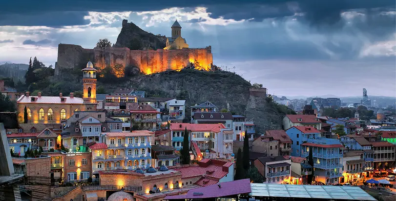 Tbilisi city tour, overnight in Tbilisi