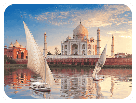 About Orange Travel - home page - Taj Mahal